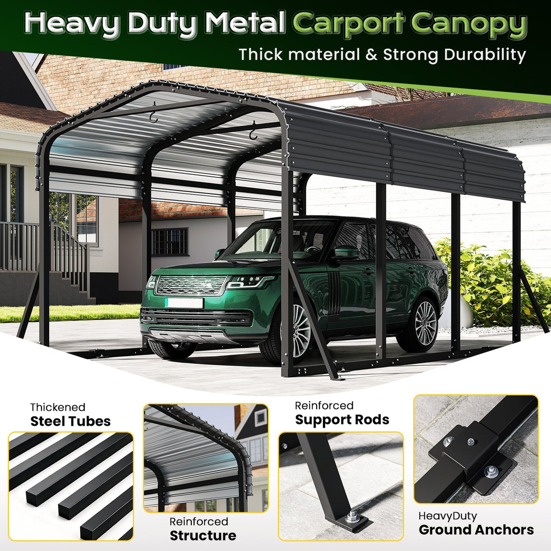 How to Anchor a Metal Carport on Concrete: A Step-by-Step Safety Guide