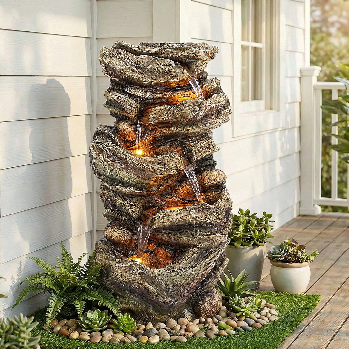 Jocoevol Outdoor Water Fountain