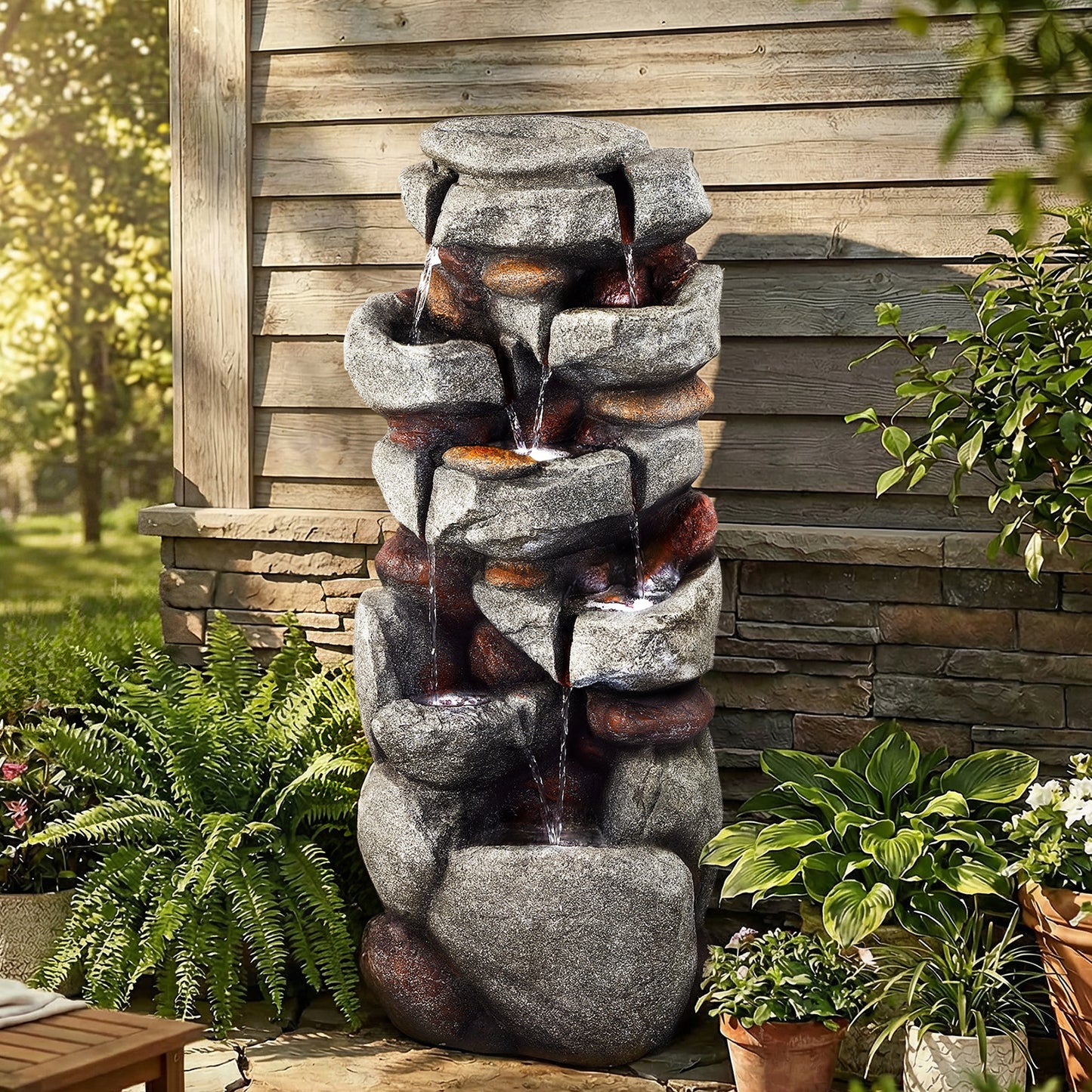 Jocoevol Outdoor Water Fountain