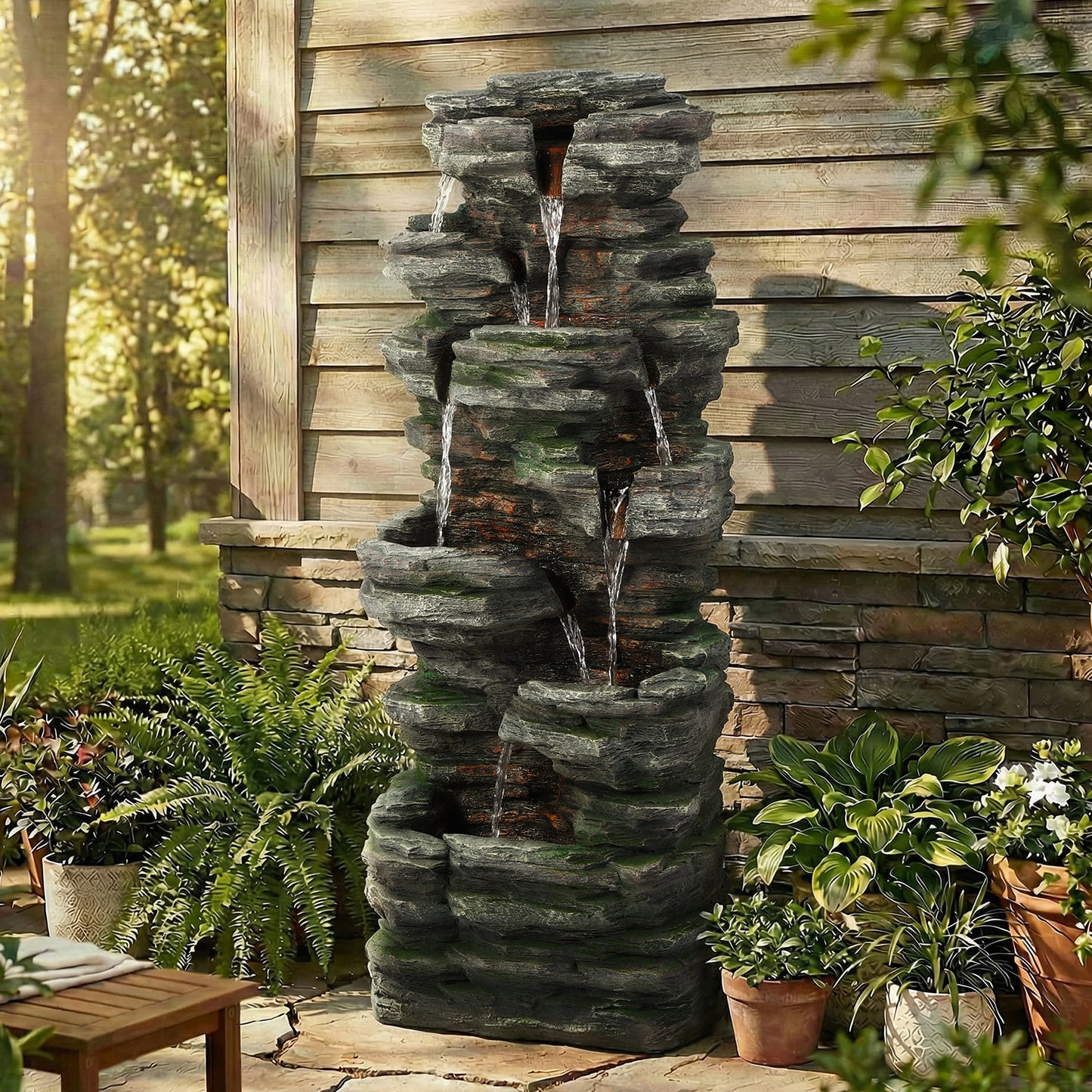 Jocoevol Outdoor Water Fountain