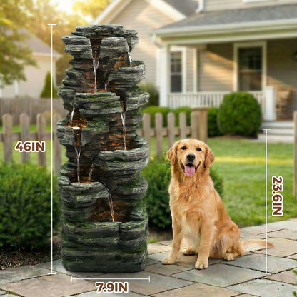 Jocoevol Outdoor Water Fountain