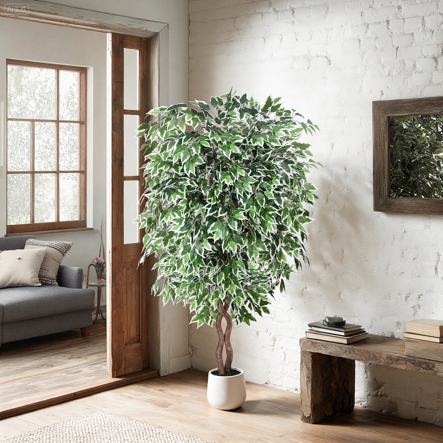 Jocoevol Artificial Ficus Tree