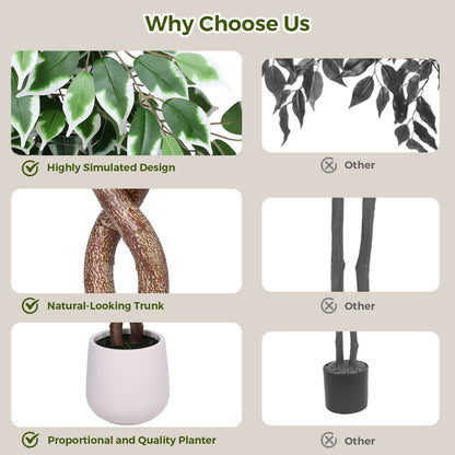 Jocoevol Artificial Ficus Tree