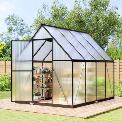 Jocoevol Outdoor Greenhouse — Galvanized Steel Frame Winter Warmhouse