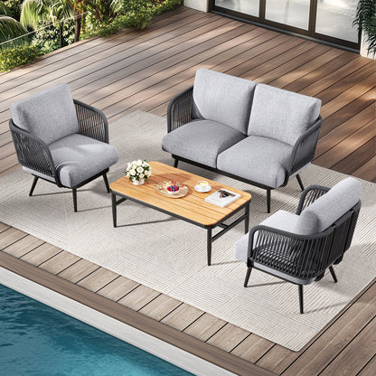 Jocoevol Outdoor Patio Sofa Set.