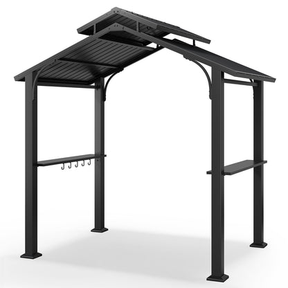 Jocoveol 8 x 5 ft. Hardtop Outdoor BBQ Gazebo