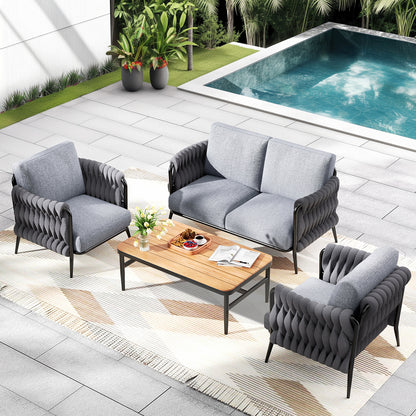 Jocoevol 5-Piece Outdoor Patio Sofa Set