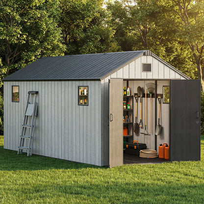 Jocoevol Outdoor Storage Shed