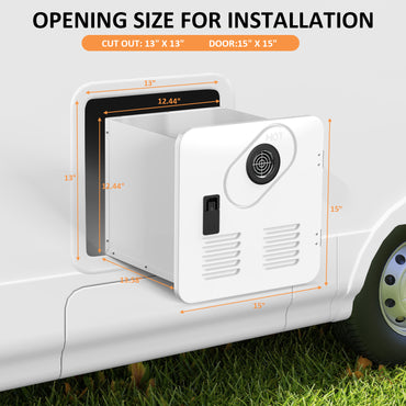 Jocoevol 65,000 BTU RV Tankless Water Heater