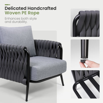 Jocoevol 5-Piece Outdoor Patio Sofa Set