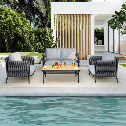 Jocoevol 5-Piece Outdoor Patio Sofa Set