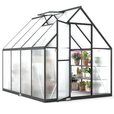 Jocoevol Outdoor Greenhouse — Galvanized Steel Frame Winter Warmhouse