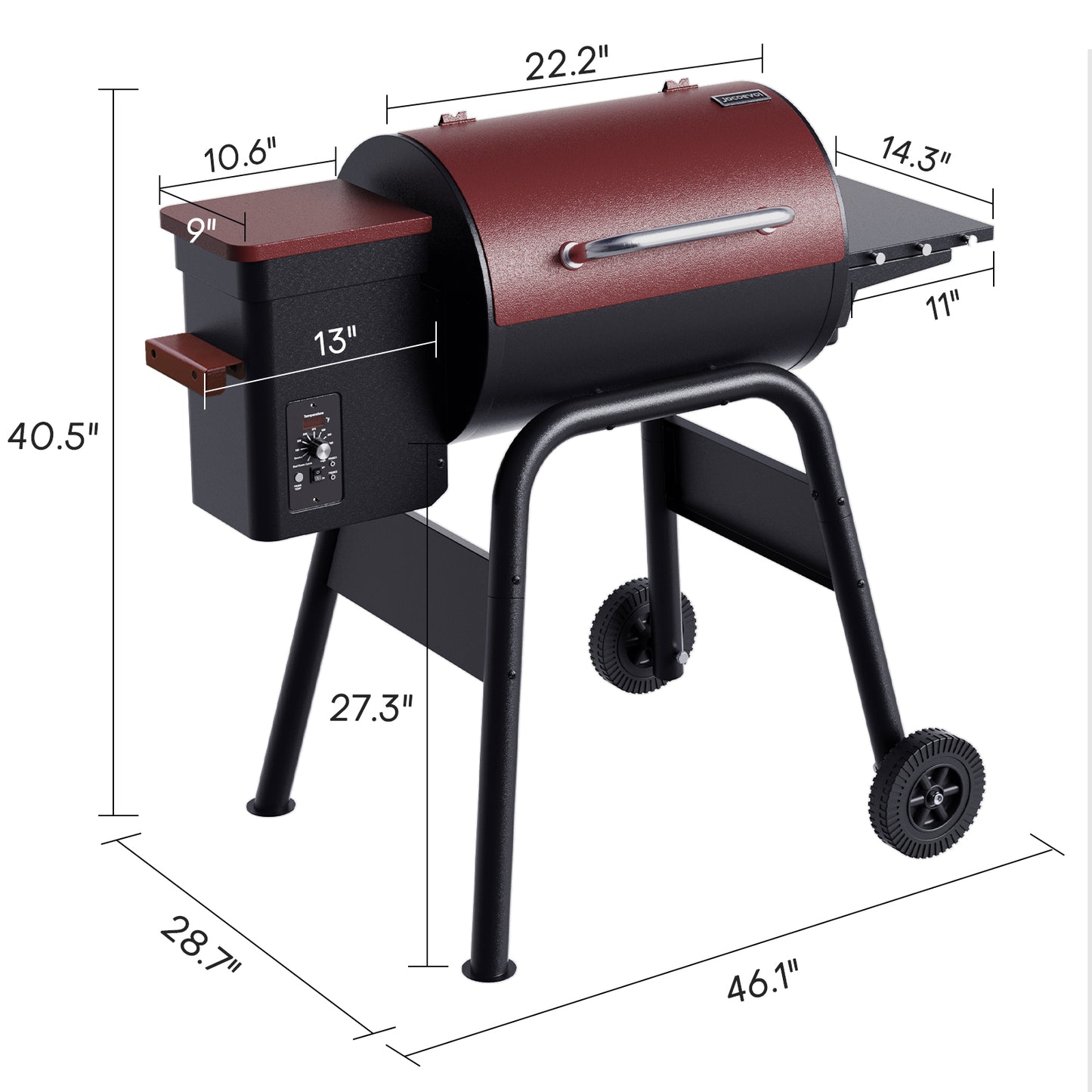 Jocoevol Wood Pellet Grill Smoker