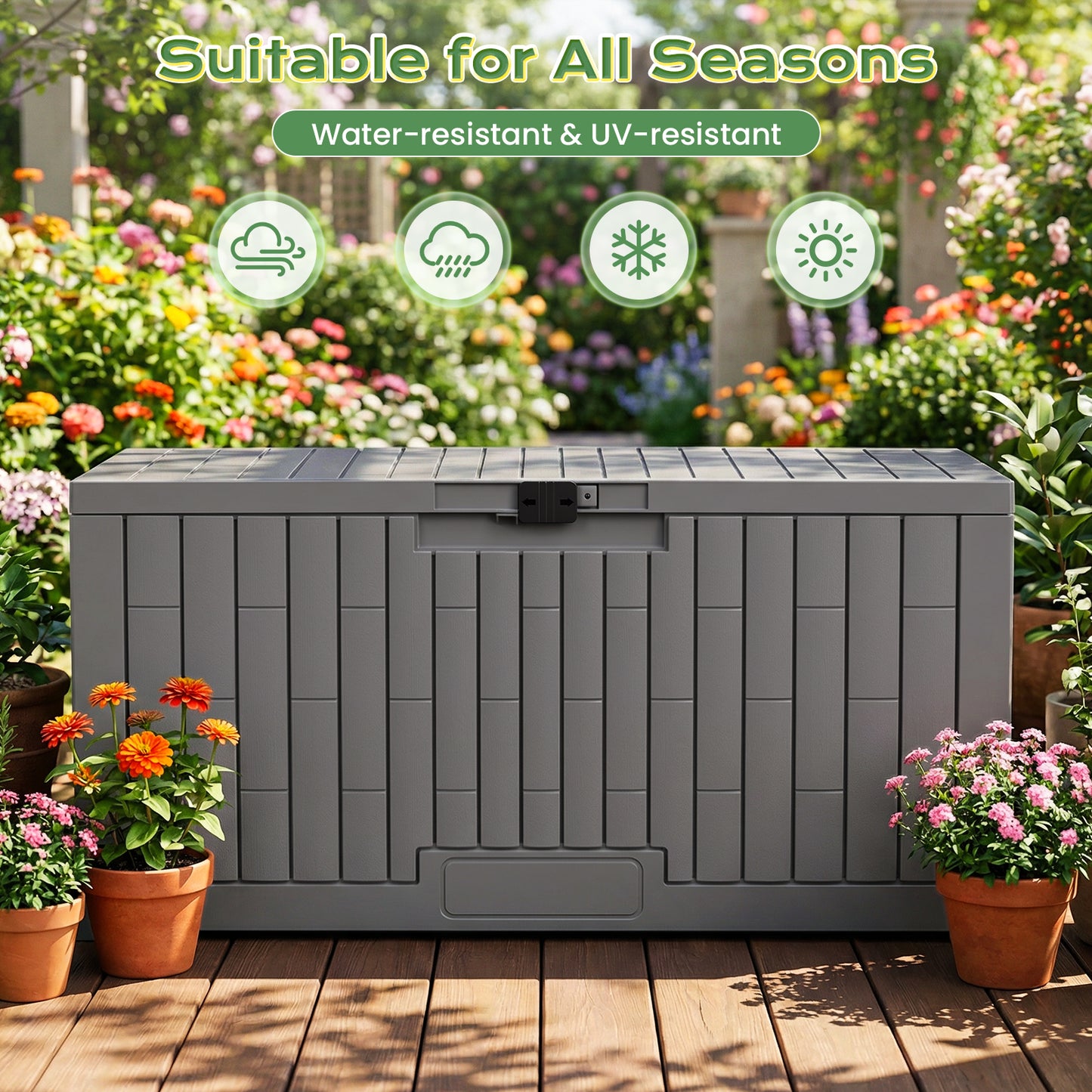 Jocoevol Resistant Waterproof Assemble Container