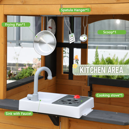 Jocoevol Kids Outdoor Playhouse