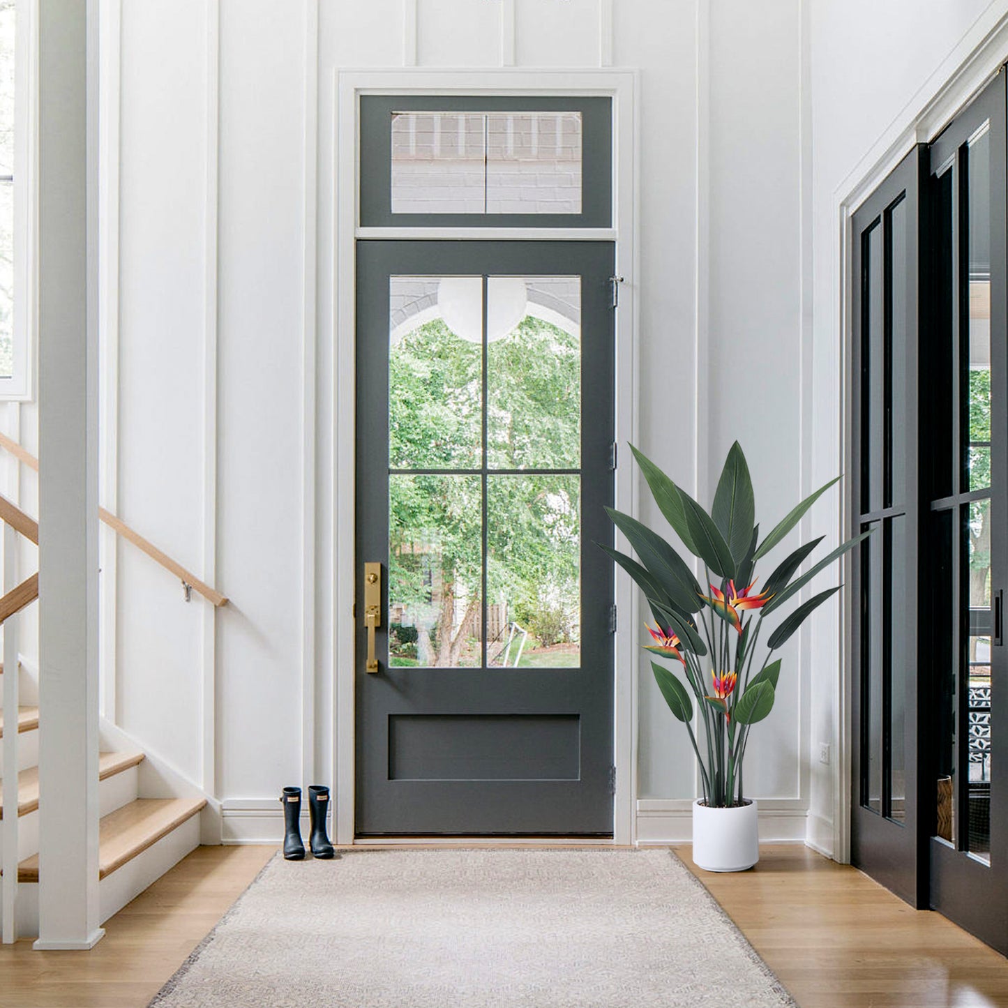Jocoevol Artificial Bird of Paradise Plant