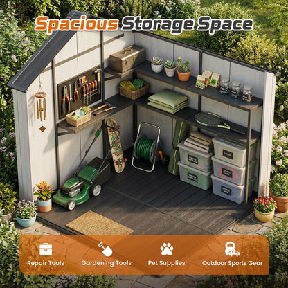 Jocoevol Outdoor Storage Shed