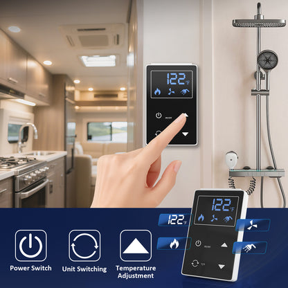 Jocoevol 65,000 BTU RV Tankless Water Heater