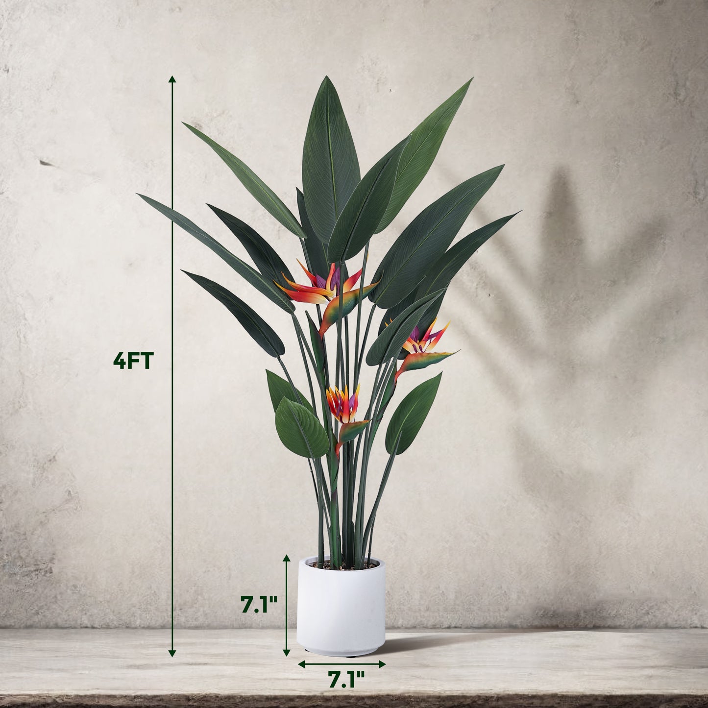 Jocoevol Artificial Bird of Paradise Plant