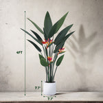 Jocoevol Artificial Bird of Paradise Plant