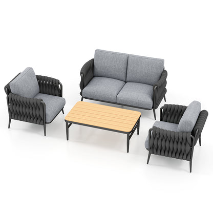 Jocoevol 5-Piece Outdoor Patio Sofa Set