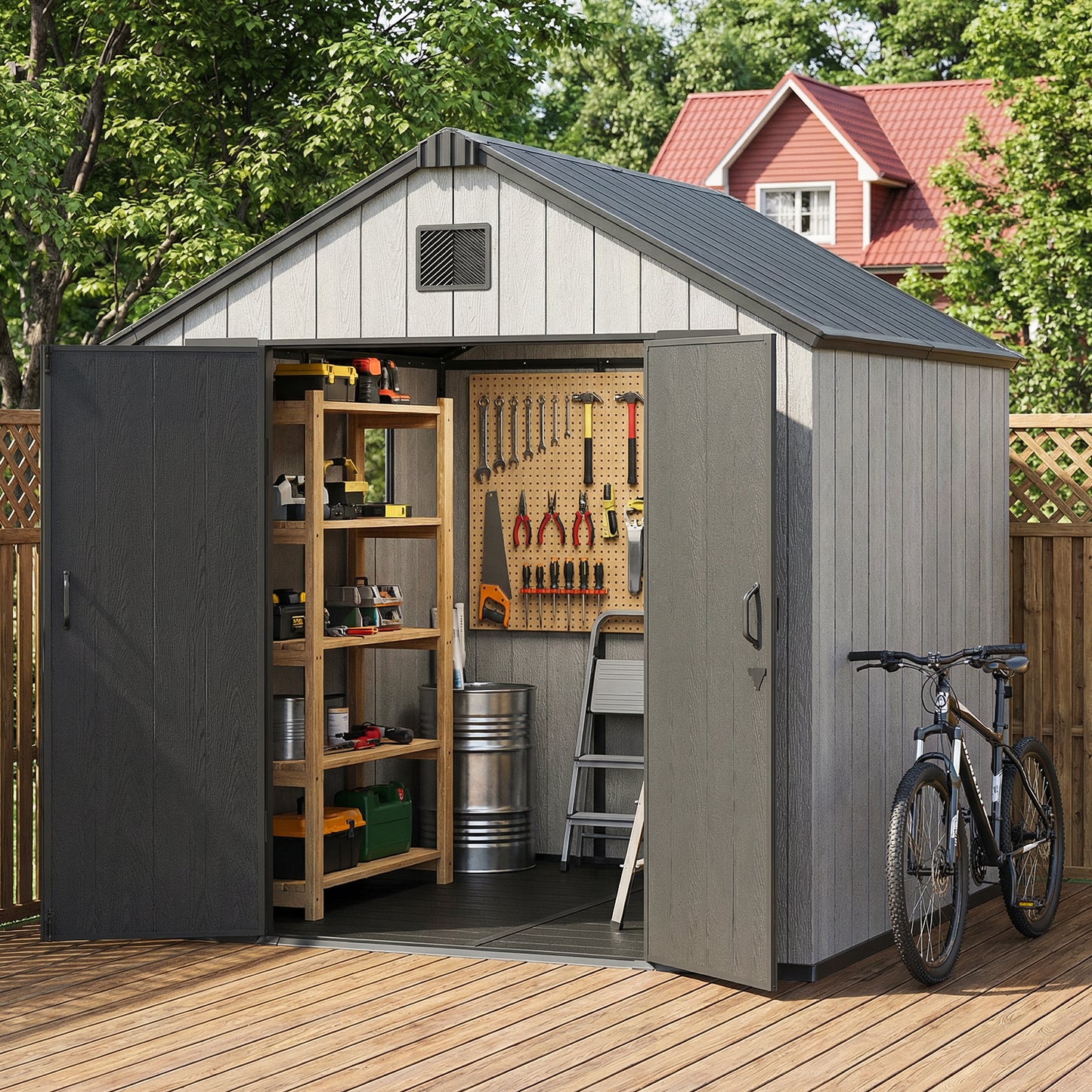 Jocoevol Outdoor Storage Shed