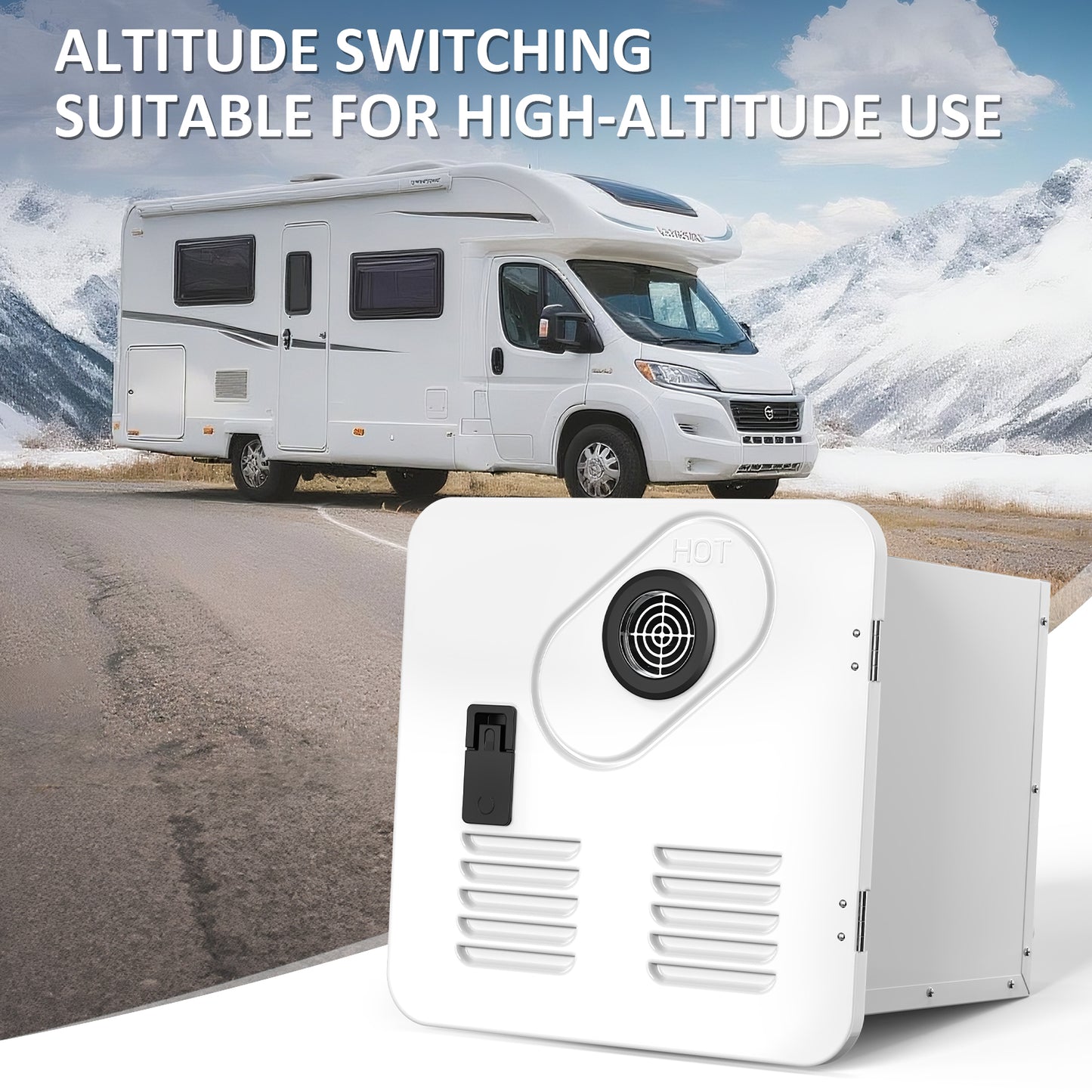 Jocoevol 65,000 BTU RV Tankless Water Heater