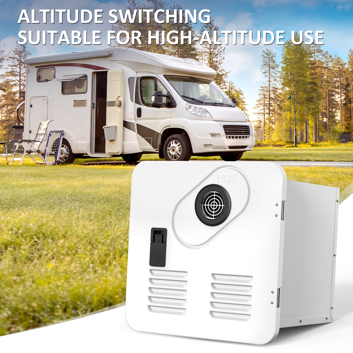 Jocoevol 65,000 BTU RV Tankless Water Heater