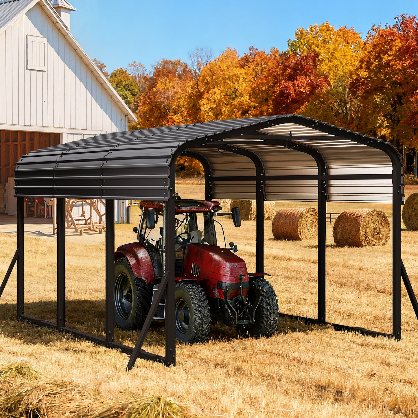 Jocoevol Heavy Duty Metal Carport
