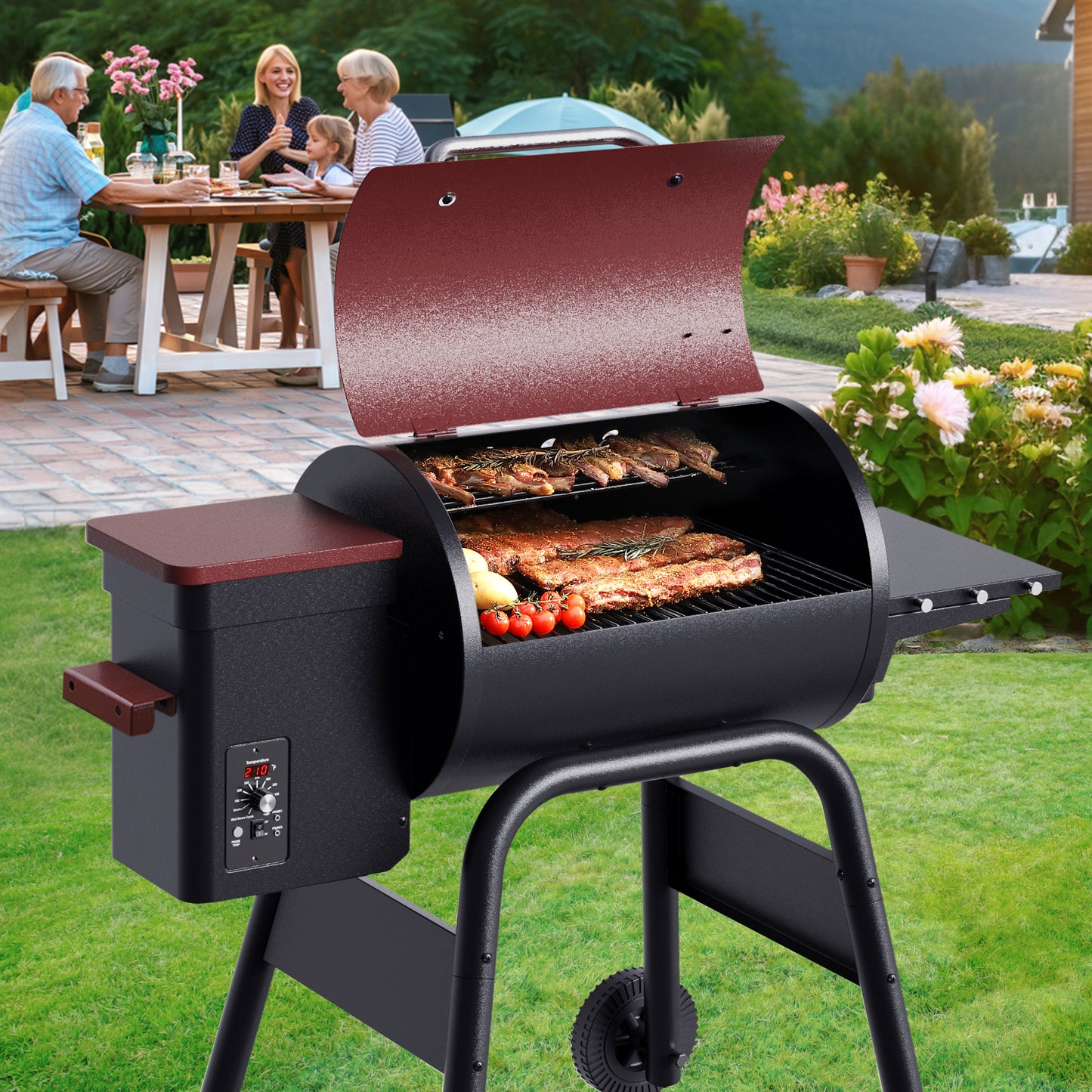 Jocoevol Wood Pellet Grill Smoker