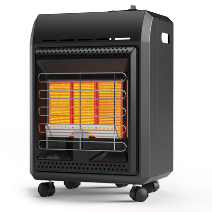 Jocoevol Portable Outdoor Propane Heater — 6,000 to 18,000 BTU Gas Heater