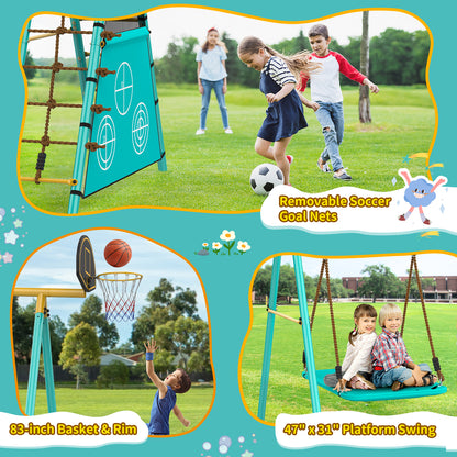 Jocoevol Backyard Swing Set